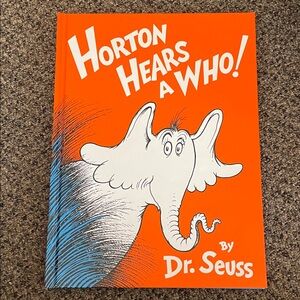 Horton Hears a Who! Book by Dr. Seuss